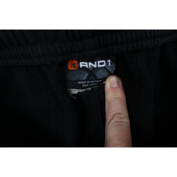 Vintage Y2K AND1 And One Basketball Mens Medium Faded Wide Leg Cargo Sweatpants - Picture 8 of 14